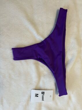 Vibrant Purple Bikini Bottom
